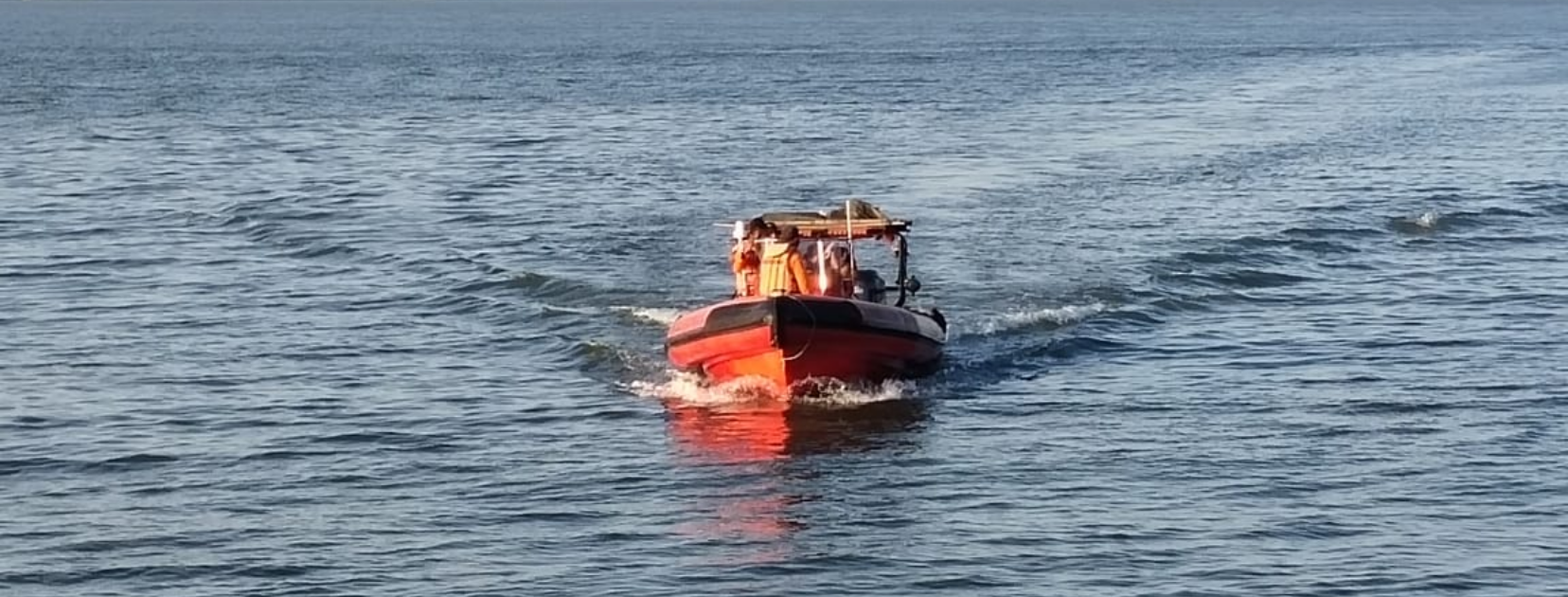 Pencarian hari ke-4 Kejadian Speed Boat terbalik di Perairan Utara Pulau Bunyu