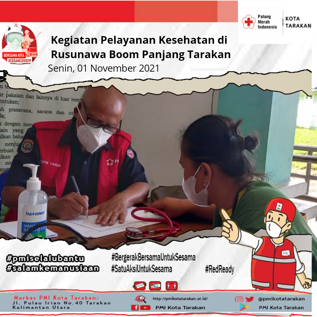 Kegiatan Pelayanan Kesehatan Di Rusunawa Boom Panjang Tarakan