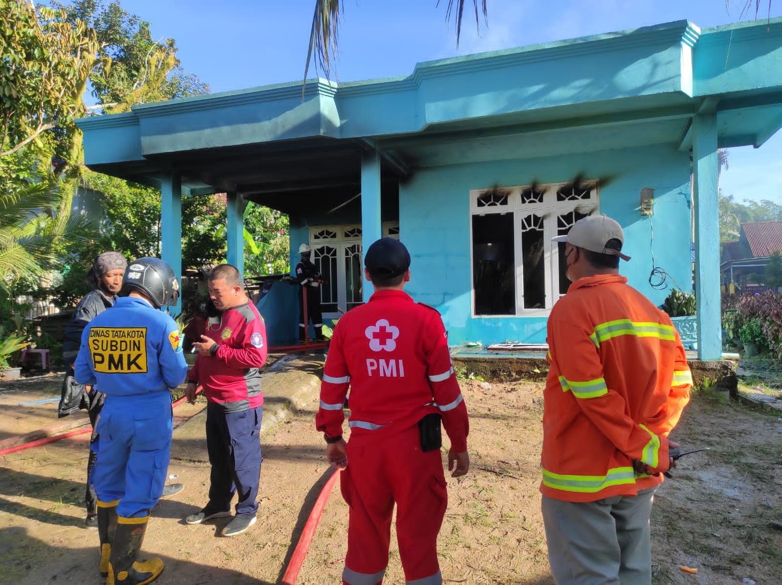 Kebakaran Rumah di jl. Padat Karya RT 20 Kec. Tarakan Utara