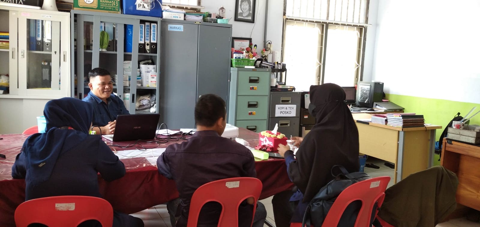 Rapat Persiapan Penetapan Tarif (Pertolongan Pertama, Home Care, Penyewaan Peralatan) & Layout Posko