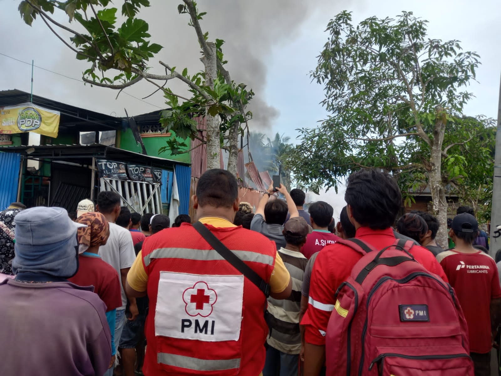 Kebakaran Rumah Jl. Pantai Amal