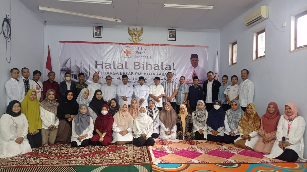Halal Bihalal Keluarga Besar PMI Kota Tarakan