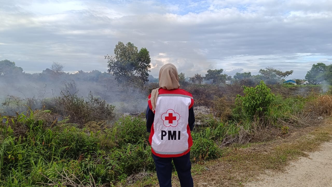 Kebakaran Lahan Daerah Binalatung
