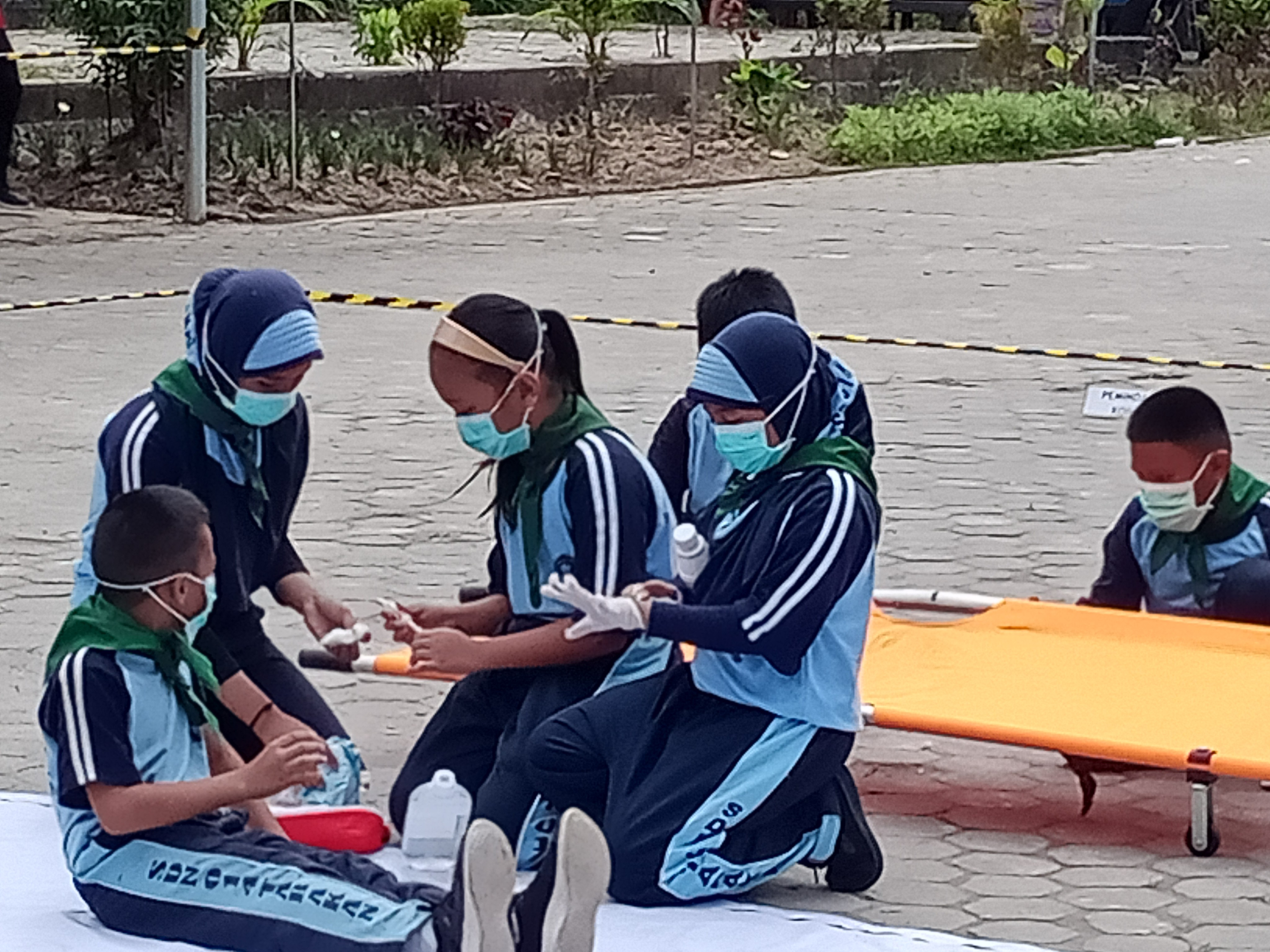 Pembukaan Lomba Kecakapan PMR Se Kota Tarakan