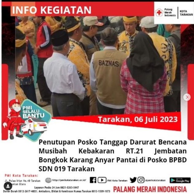 Berakhirnya Masa Tanggap Darurat Bencana Hari Ini