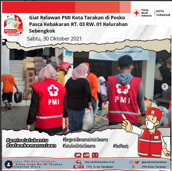 JURNAL PENANGANAN KORBAN KEBAKARAN RT.03 RW. 01 Kelurahan Sebengkok