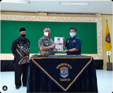 PMI Kota Tarakan mendapatkan Hibah Dari Pemerintah Kota Tarakan