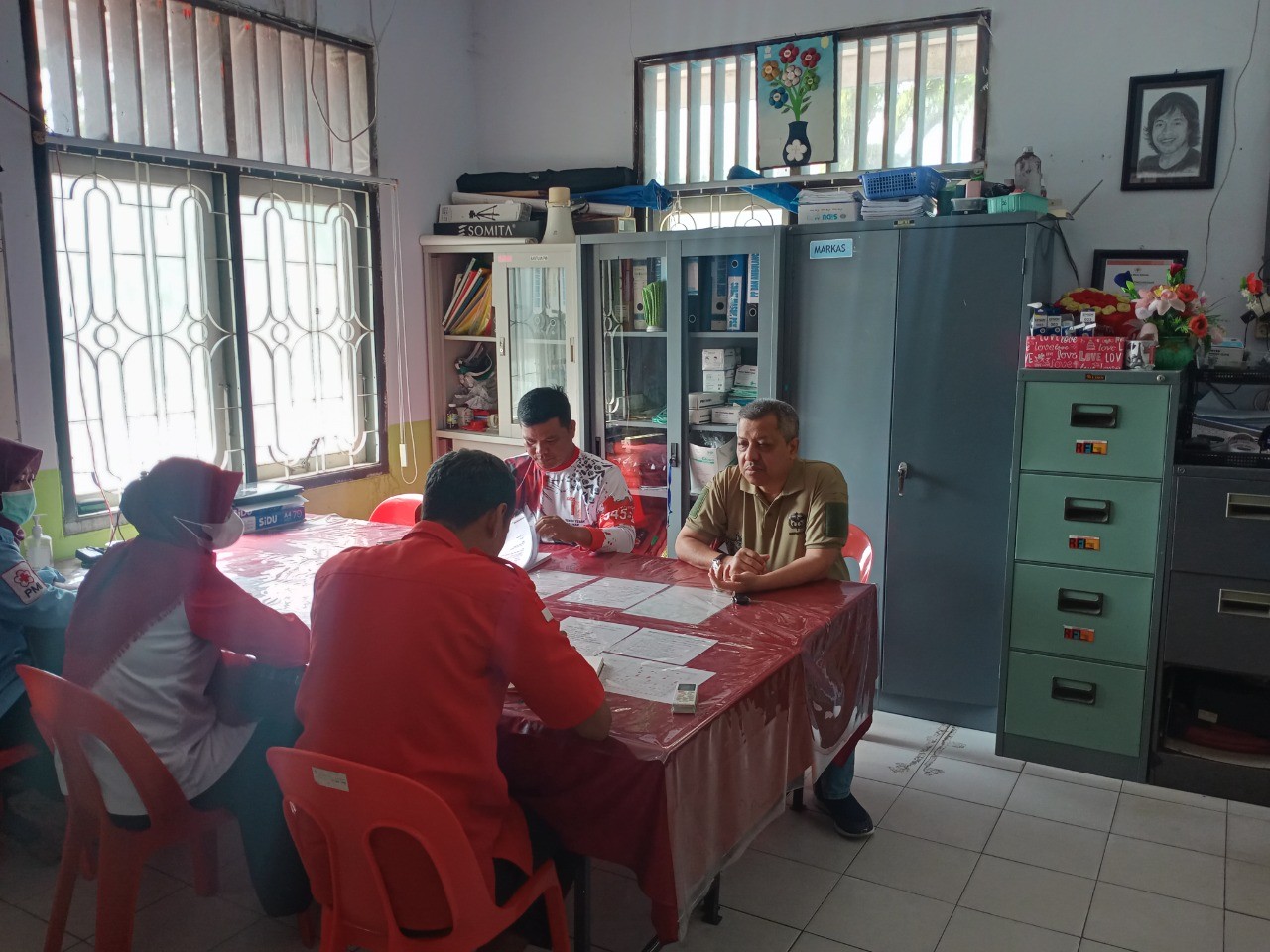 Awal di Bulan Oktober 2022 Rapat Internal PMI Kota Tarakan