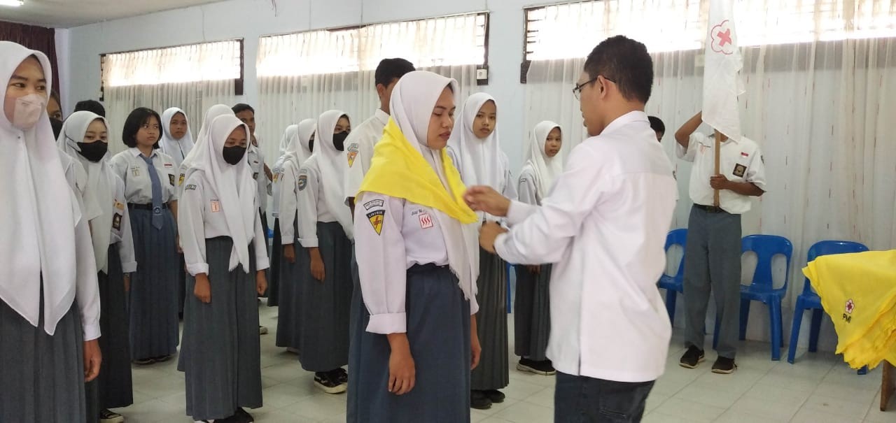 Pelantikan Adik-Adik PMR SMK N 2 Tarakan