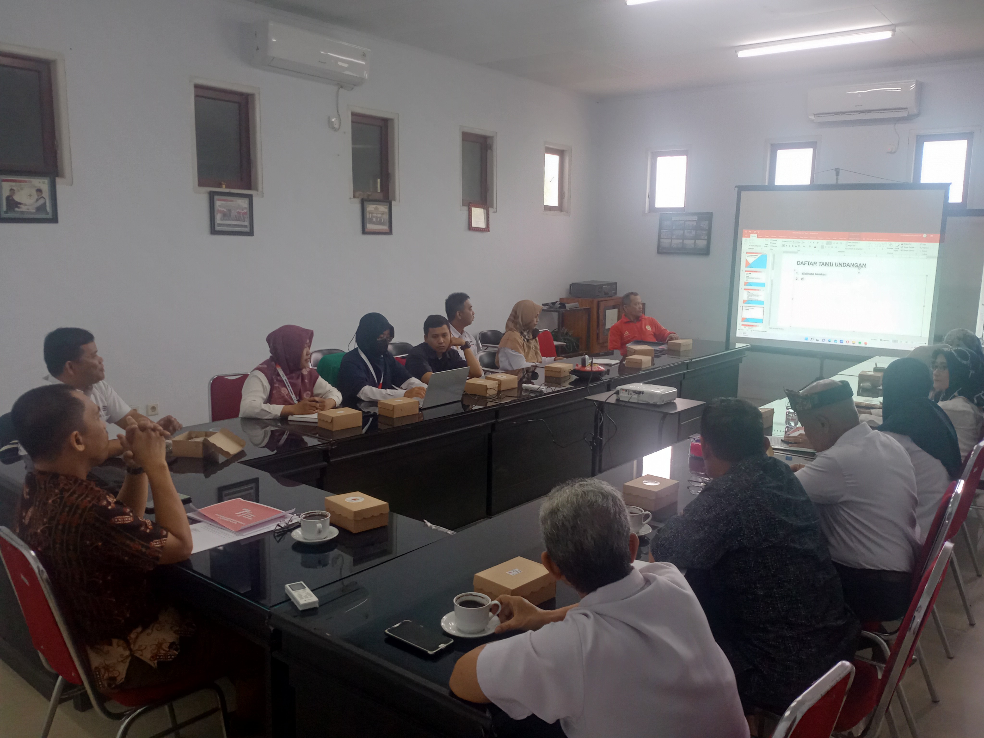 Rapat Persiapan Hari Ulang Tahun Palang Merah Indonesia ke-77 Tahun